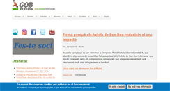 Desktop Screenshot of gobmenorca.com